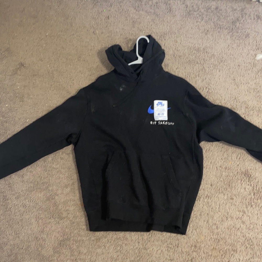 Customized Nike Air Force hoodie